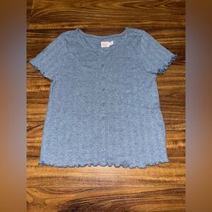Girls Blue Shirt Size XL
